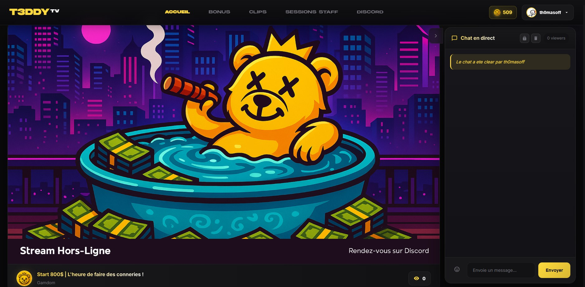 Plateforme de streaming